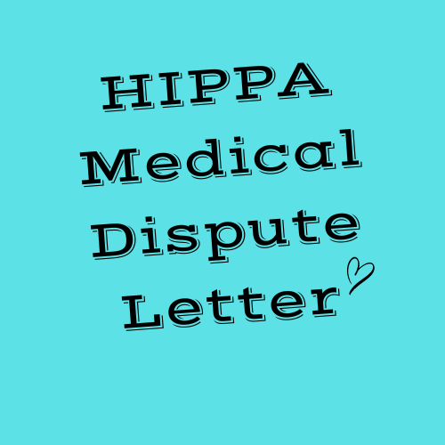 HIPPA Medical Violation Letter